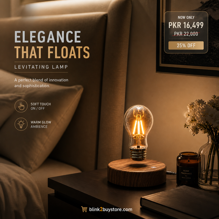 Magnetic Floating Desk Lamp