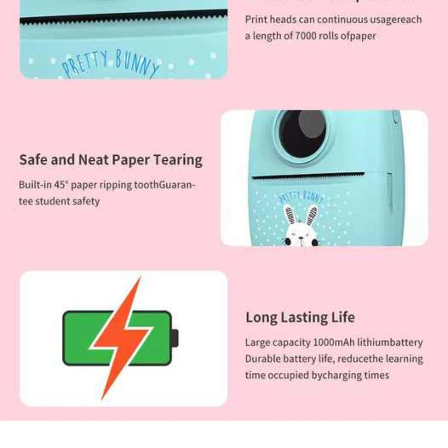 Portable Mini Thermal Printer D7