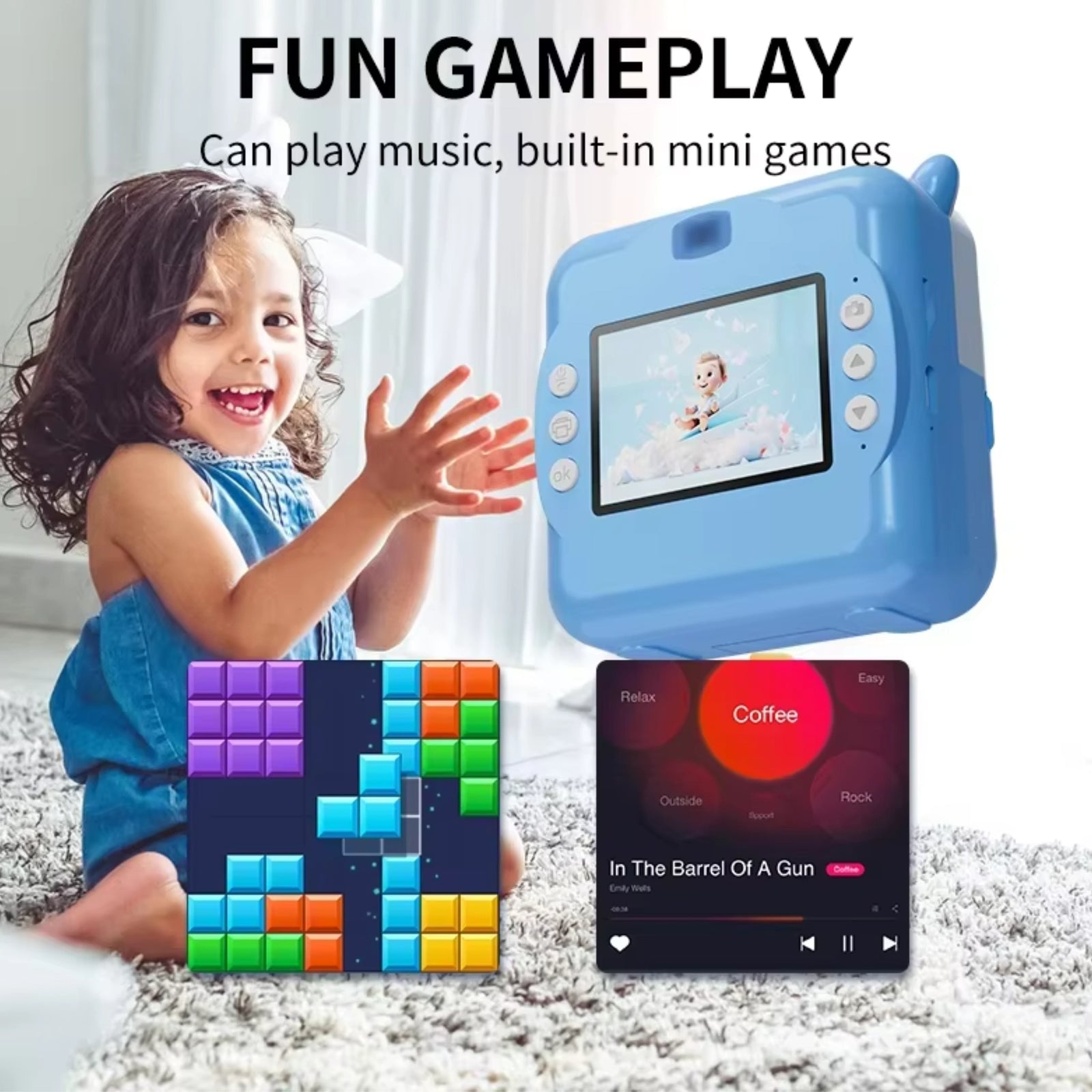 Kids Instant Print Camera