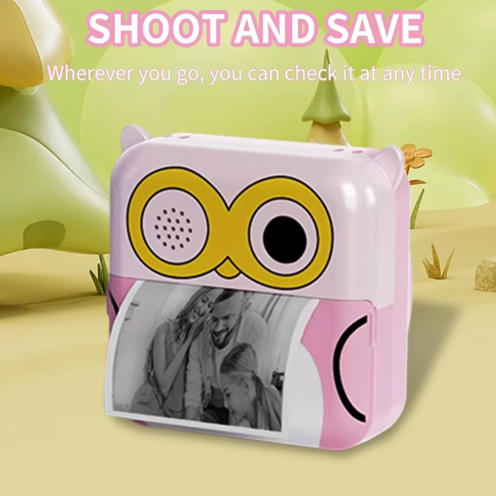 Kids Instant Print Camera
