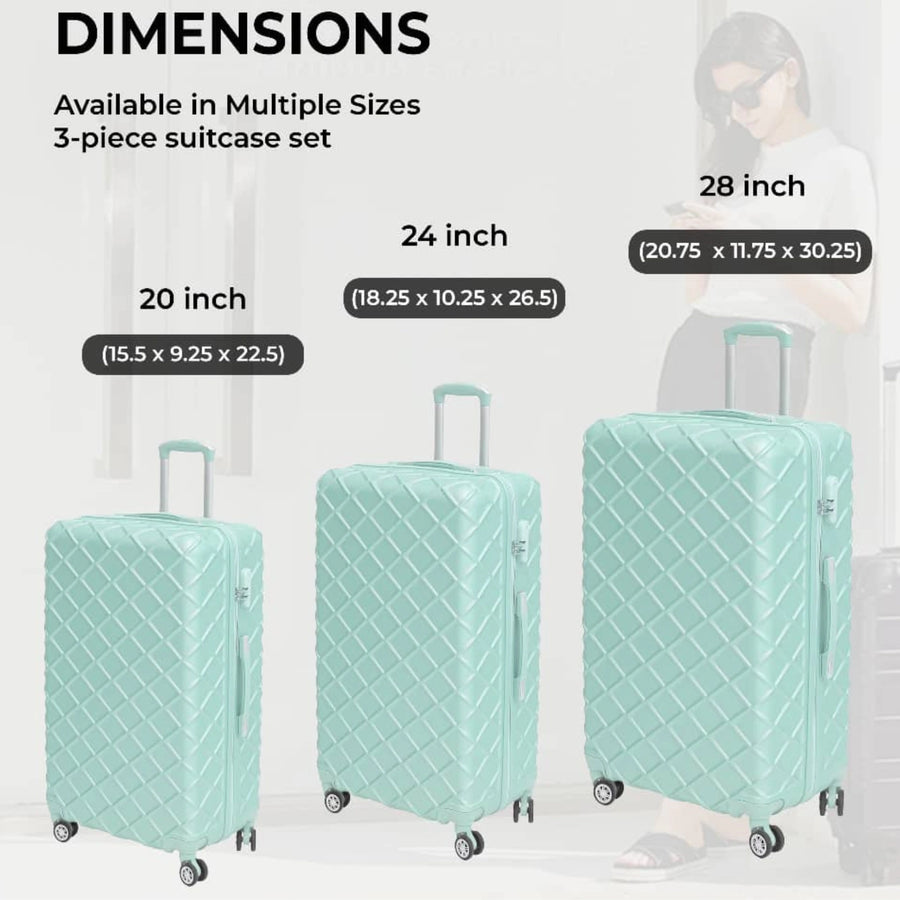 3 Piece Luggage Set