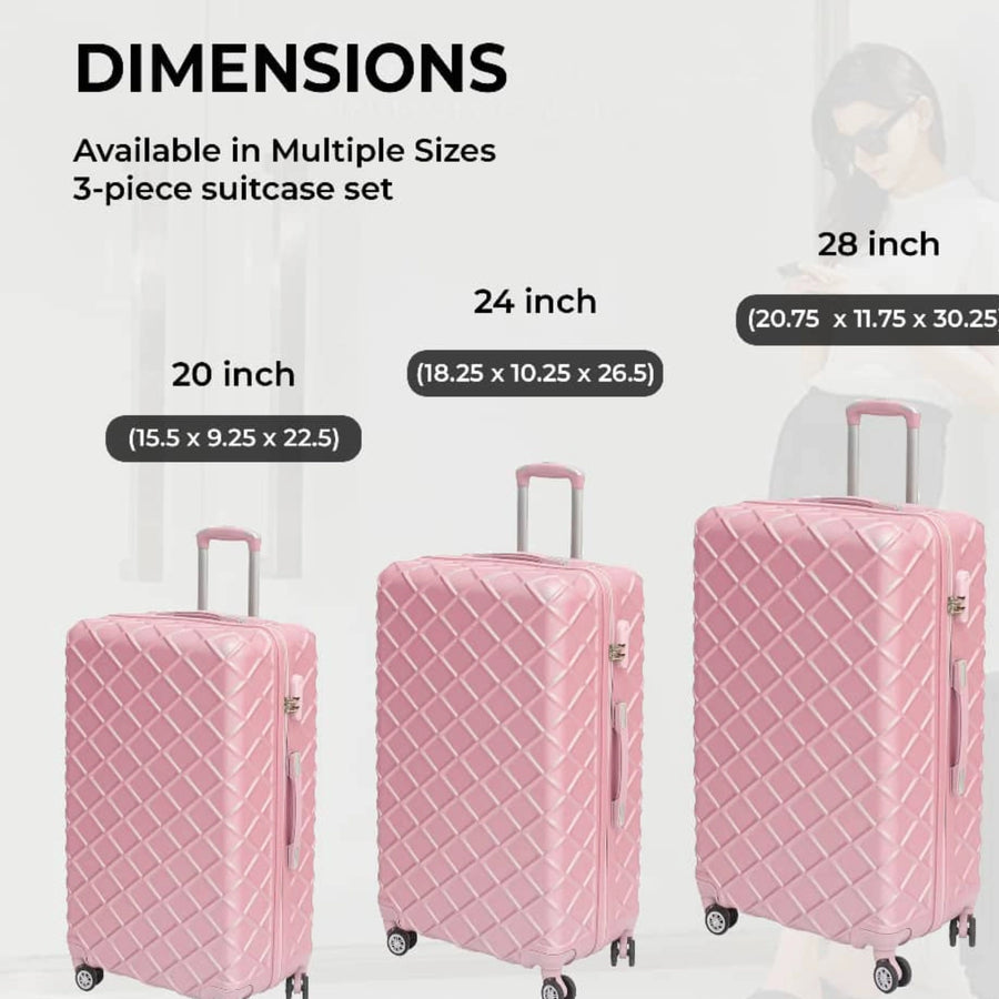 3 Piece Luggage Set