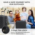 3 Piece Luggage Set